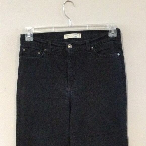 Levi's Black Perfectly Slimming Bootcut 512 Jeans Size 12 - Picture 2 of 16